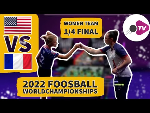 Kicker Weltmeisterschaft - Damen Viertelfinale - USA vs France