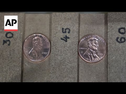 US Mint presses the last penny, ending production after more than 230 years