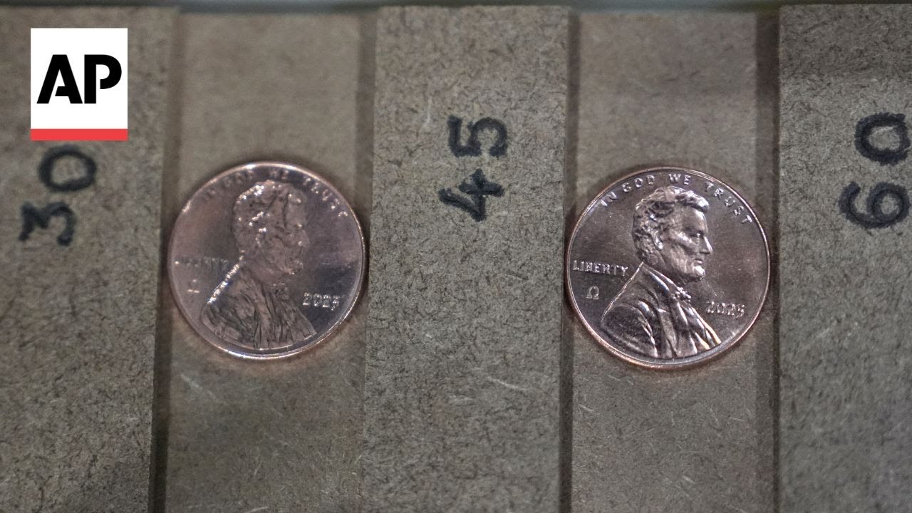 US Mint presses the last penny, ending production after more than 230 years