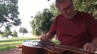 Patsy Cline's "Walking after Midnight" on squareneck dobro. G6 tuning