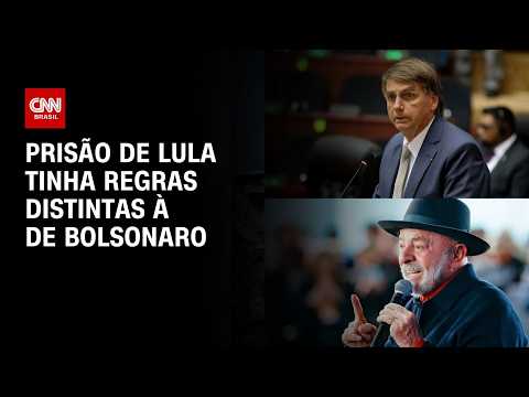 Prisão de Lula tinha regras distintas das de Bolsonaro; entenda