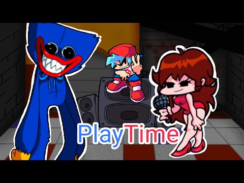FNF PlayTime | But, Huggy Wuggy & GF sings it. ( + Download link)