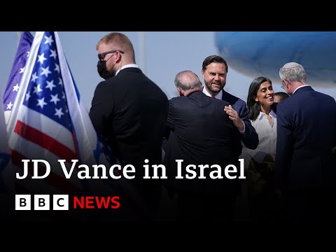 Video | JD Vance arrives in Israel as US tries to strengthen Gaza ceasefire deal | BBC News