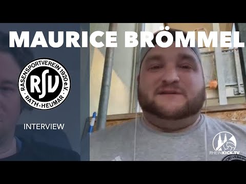 RSV-Urgestein Maurice Brömmel verfolgt langfristige Pläne