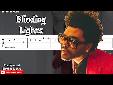The Weeknd - Blinding Lights Guitar Tutorial