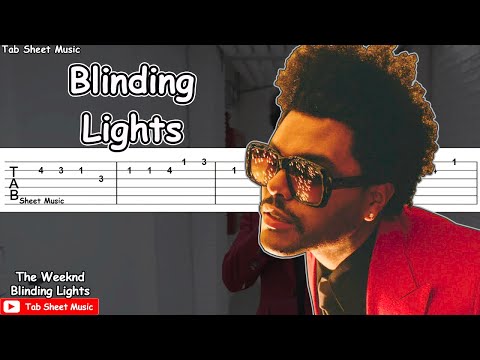The Weeknd - Blinding Lights Guitar Tutorial Video