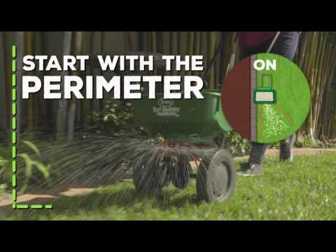 How to Use a Scotts® Broadcast Lawn Spreader