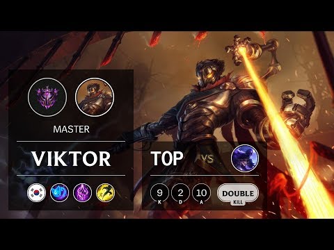 Viktor Top vs Ryze - KR Master Patch 9.11