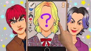 【paperdiy】【making】だれになるかな？顔製造アプリ3#making