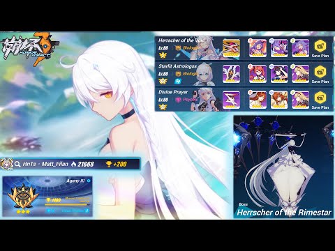 Exalted Abyss Herrscher of the Rimestar | Honkai Impact 3 Gameplay