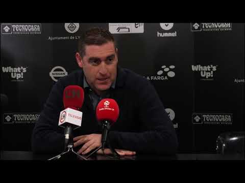 Previa A. E. Prat - C. E. L'Hospitalet Pedro Dólera temporada 18/19.