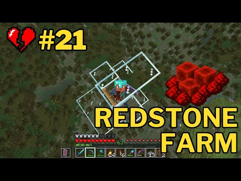Insane Redstone Farm!! Over 1600+ per/h!!