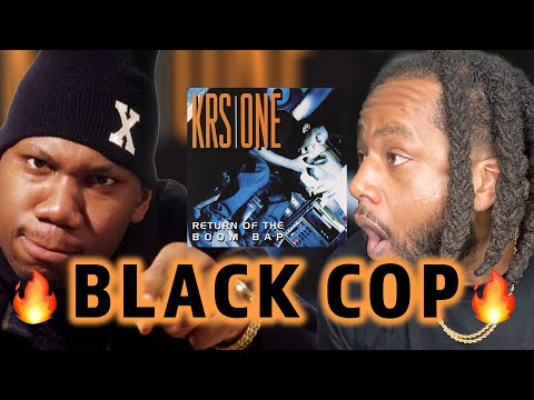 FIRST TIME HEARING KRS One - Black Cop REACTION