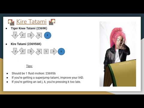 Guilty Gear Accent Core +R Baiken Tech Tutorial