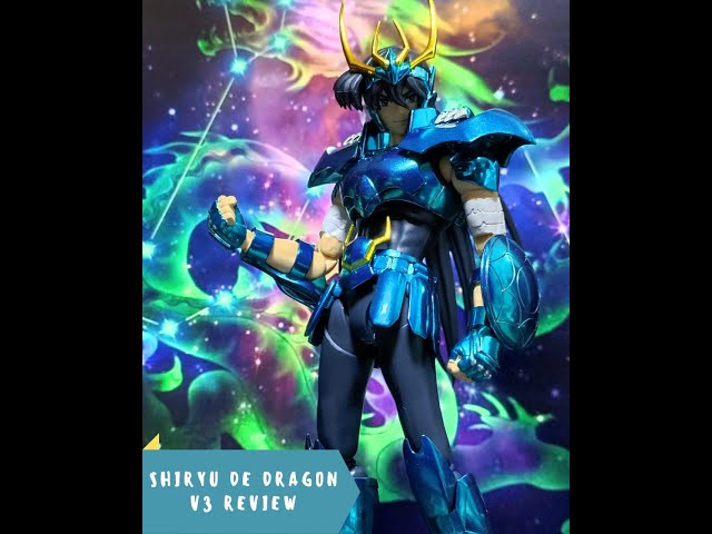 Vídeo relacionado con Shiryu New Bronze Cloth Dragon Figura 17 cm Saint Seiya Saint Cloth Myth ex