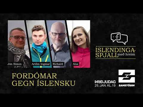 Íslendingaspjall með hreim – Fordómar gegn íslensku