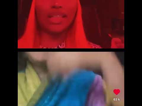 Lisa Mercedes on ig live with Nicki Minaj