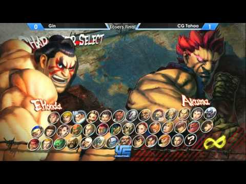 Vs Fighting II - SSFIV AE: Gin Vs CG Tahaa (Losers Finals)