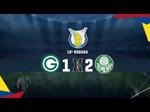 Gols de Goiás 1 x 2 Palmeiras, Brasileirão 2019