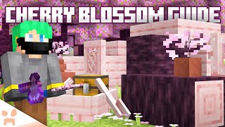 ULTIMATE MINECRAFT CHERRY BLOSSOM GUIDE - How To Find, Farm, & More!