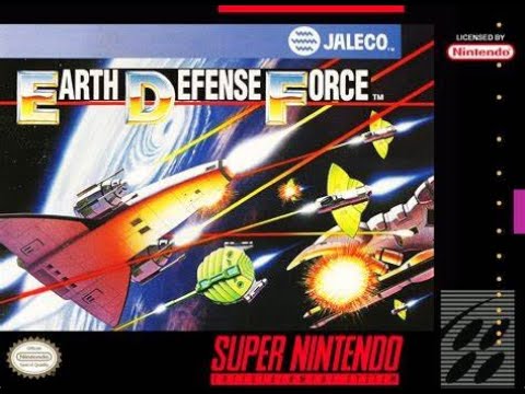 Earth Defense Force (No Hits, No Deaths) - SNES HD Playthrough [4k 60fps]