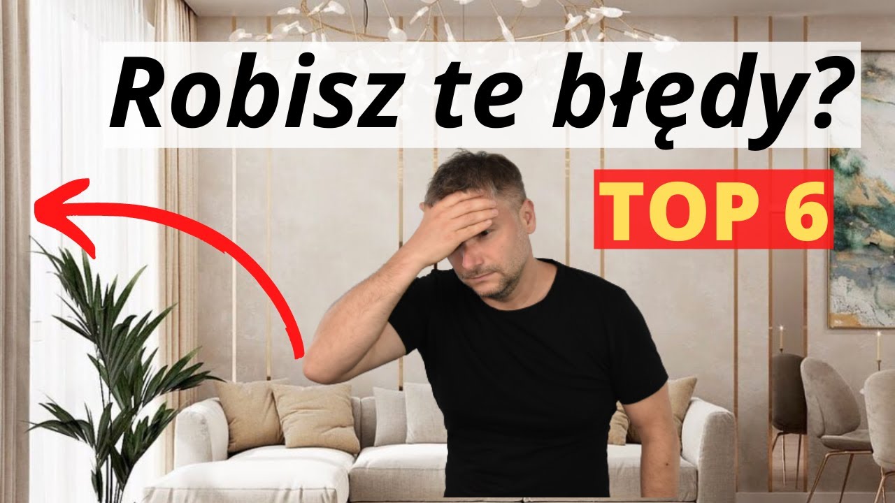 6 BŁĘDÓW W ARANŻACJI OKIEN I JAK JE NAPRAWIĆ. USUŃ TE BŁĘDY!