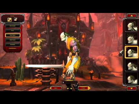WoW - Draenor - UNDEAD MALE Customization [4K60]