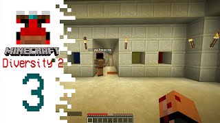 Minecraft Diversity 2 with Pause - EP03 - Evil Pharoah Steve!