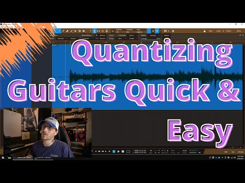 How To Quantize Acoustic Guitar Inside Of Presonus Studio One 5 #StudioOne