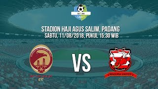 Live Streaming Indosiar Liga 1 Indonesia, Sriwijaya FC Vs Madura United Pukul 15.30 WIB