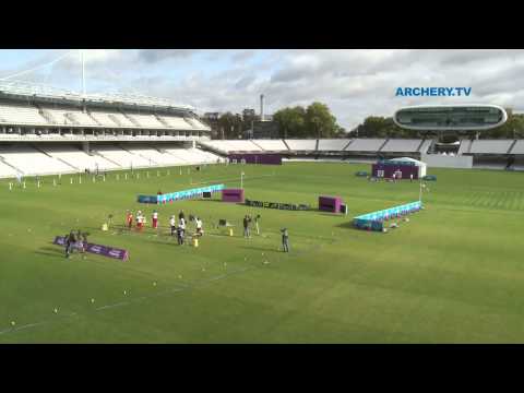Switzerland v Japan – recurve women’s team 1st round | London 2012 Olympic Test Event
