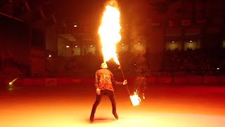 “Thunderstruck” – Fire skater Clément Pinel at Ghiaccio Spettacolo 2024 in Courmayeur gameplay video by IRELYNNP, 5:57 duration