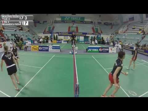Group Stage (WD) - Sikalova / Zuzakova vs Pirvanescu / Sonoda - ECC2015