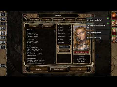 Let’s Stream Baldur’s Gate 2 part 3 – We're off to the Circus!
