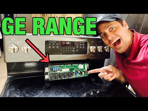 ADORA GE Electric Range/Oven Control Board Acting Weird 🤪 | Quick Oven Board Swap | JB755EJ5ES