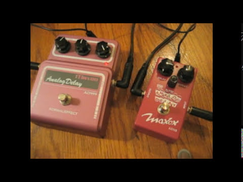 Maxon AD10 vs Maxon AD999 demo shootout