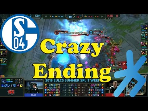 Crazy ending of S04 vs H2K game