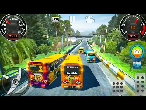 Bus Racing Simulator 2020 - Top Class Street Buses Driving - Android Gameplay