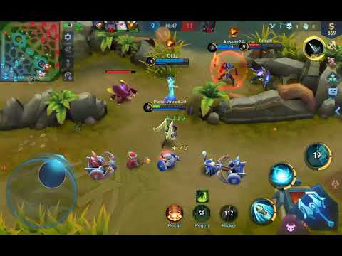 Mobile Legends on Huawei Mediapad