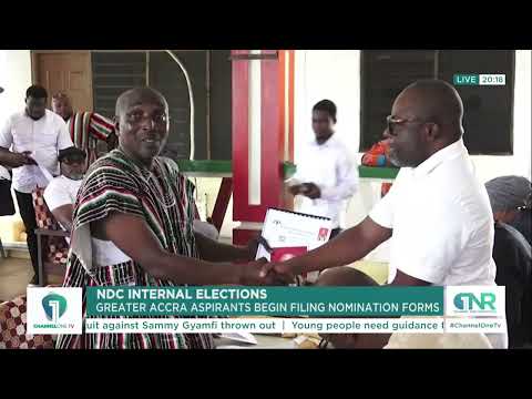 NDC Greater Accra Regional Elections: Aspirants Begin Filing Nomination Forms