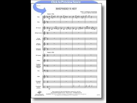"SHEPHERD'S HEY" by Percy Aldridge Grainger, Arranged by Chip De Stefano