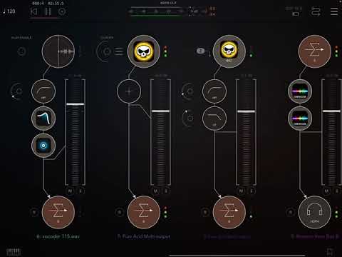 Agonizer and FD1 filter Delay.. nice and beefy.