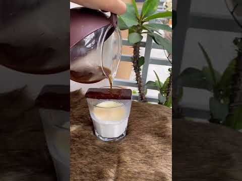 Using a chocolate bar to make my coffee | Hashtag Suraiya #shorts