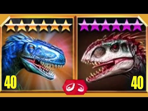 YUTYRANNUS Vs INDOMINUS REX - Jurassic World The Game