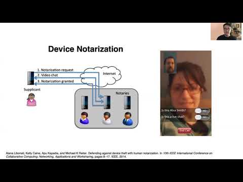 USENIX Security '21 - Effect of Mood, Location, Trust, and Presence of Others on Video-Based...
