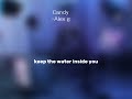 Alex G Candy Lyrics
