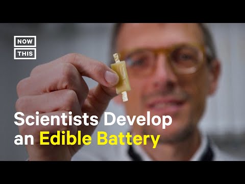 Scientists Invent Edible Battery