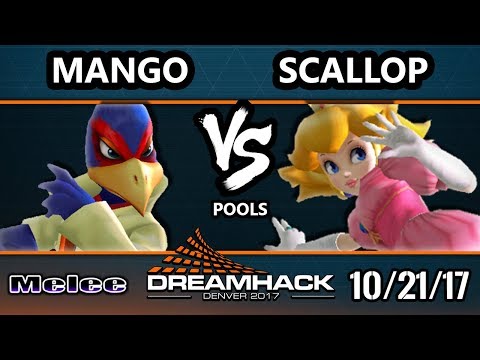 DHDEN17 Melee - C9 | Mang0 (Falco) Vs. FKA | Scallop (Peach) - SSBM Singles Pools