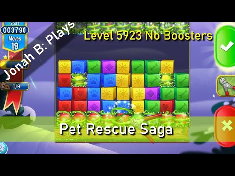 Pet Rescue Saga Level 5923 No Boosters