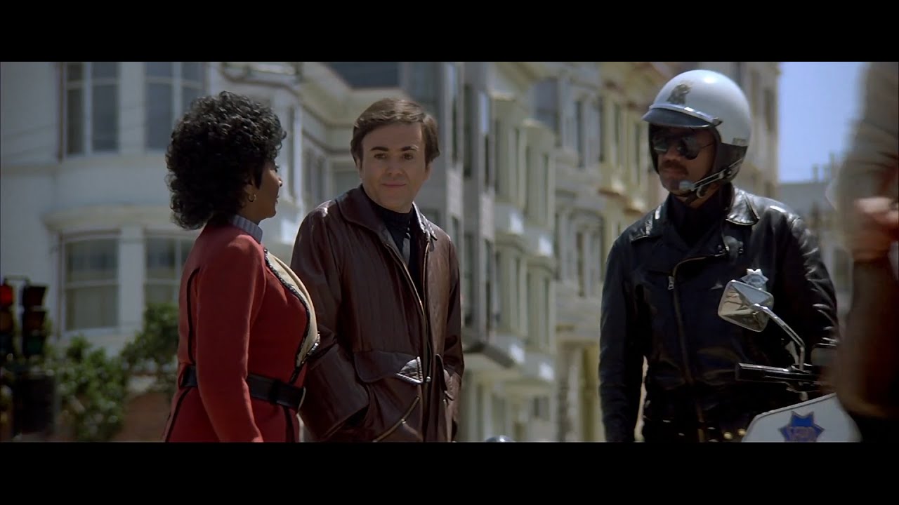 Star Trek IV The Voyage Home (1986) Chekov and Uhura Ask For Directions - YouTube